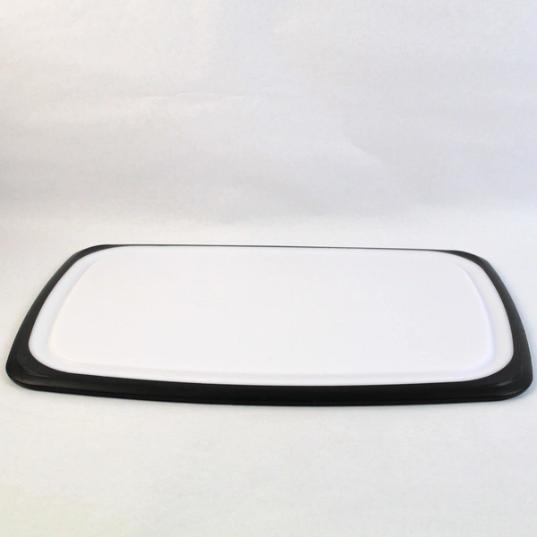 Sabatier Cutting Board Plastic White/Black Curbside 18" x 12"