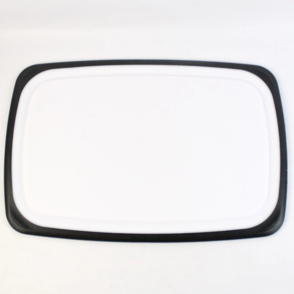 Sabatier Cutting Board Plastic White/Black Curbside 18" x 12"