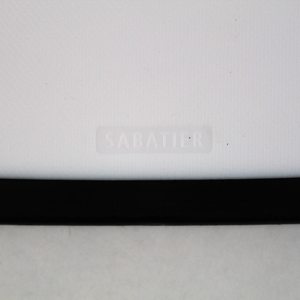 Sabatier Cutting Board Plastic White/Black Curbside 18" x 12"