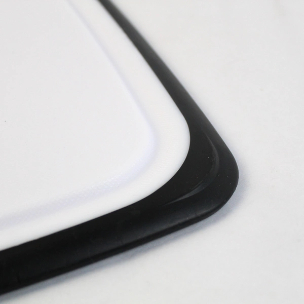 Sabatier Cutting Board Plastic White/Black Curbside 18" x 12"