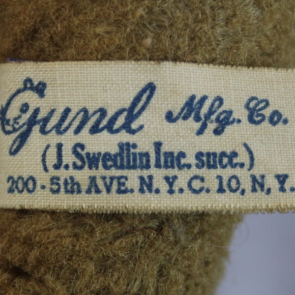 Vintage Gund Mfg. Company  J. Swedlin Inc. Plush Camel 8 Inch
