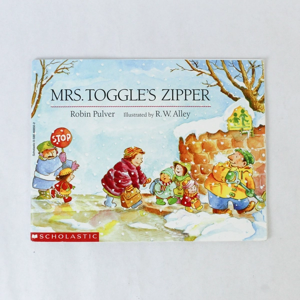 Mrs. Toggle's Zipper by Robin Pulver 1990 Scholastic Paperback - Good Condition