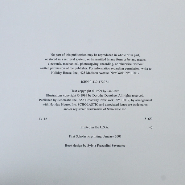 Frozen Noses by Jan Carr, Illustrated by Dorothy Donohue, 1999 Paperback