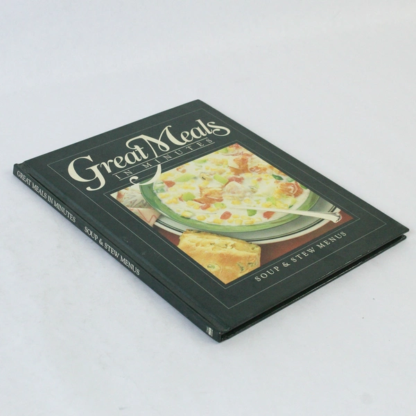 Great Meals In Minutes Soup & Stew Menus Cookbook 1985 Hardcover Pre-Owned