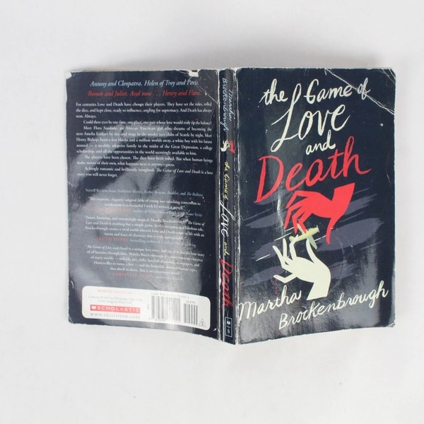 The Game of Love and Death by Martha Brockenbrough 2015 Paperback
