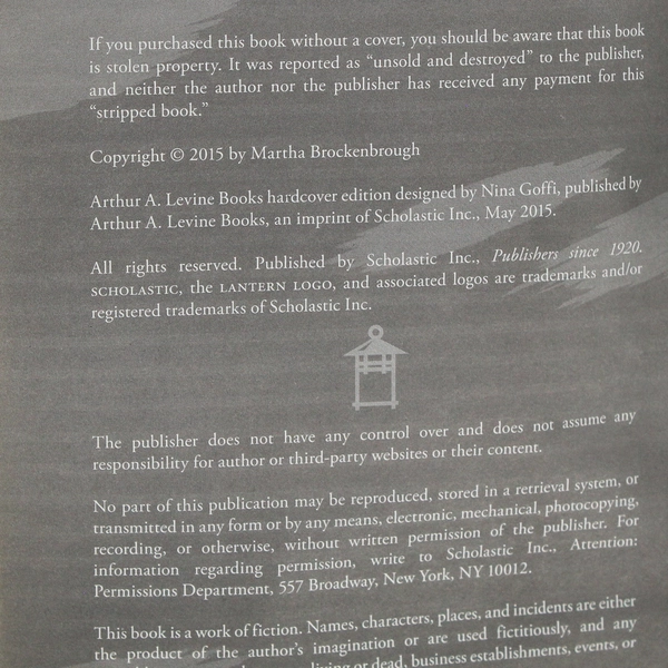 The Game of Love and Death by Martha Brockenbrough 2015 Paperback