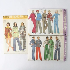 Set of 3 Cut Simplicity Brand Sewing Patterns Jacket Top Pants Shorts Size 16