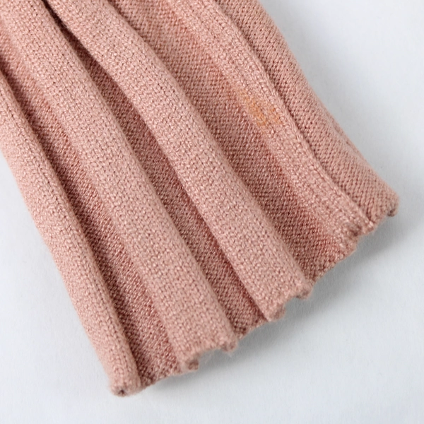 Forever 21 Off The Shoulder Crop Top Women's Size M Rose Pink Long Sleeves