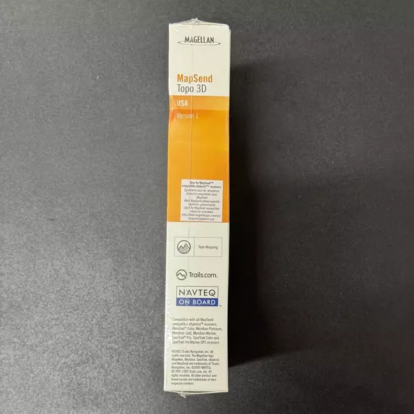 Magellan MapSend Topo 3D Software, 980611-09 USA Version 1