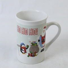 Royal Norfolk Christmas Mug With Santa Graphic Dishwasher and Microwave Safe