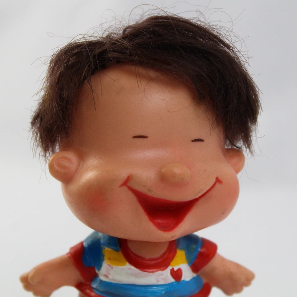 Vintage 1976 Roth Greeting Cards Rubber Doll Imperial Toys 4"