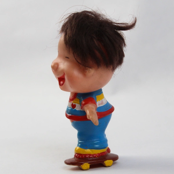 Vintage 1976 Roth Greeting Cards Rubber Doll Imperial Toys 4"