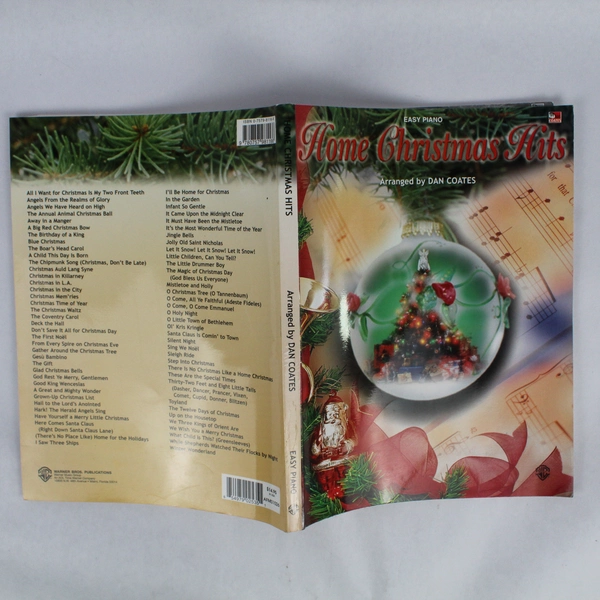 Easy Piano Home Christmas Hits by Dan Coates 2001 Paperback