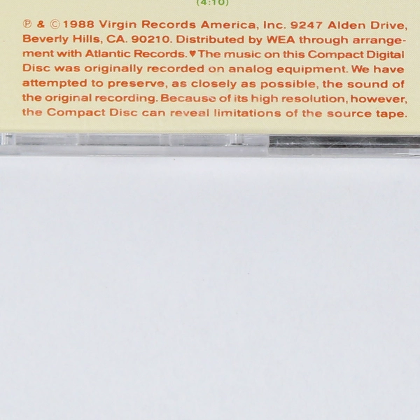 Forever Your Girl by Paula Abdul 1988 Audio Music CD Virgin Records America