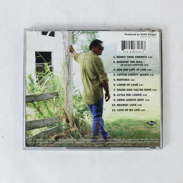 Sammy Kershaw Labor of Love CD 1997 Country Folk Pre-Owned As-Is