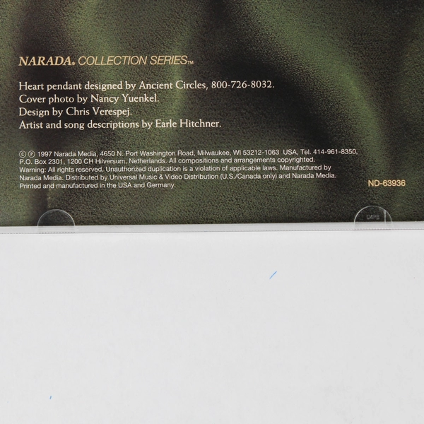 Heart Of The Celts: Songs Of Love 1997 Audio Music CD Narada Media