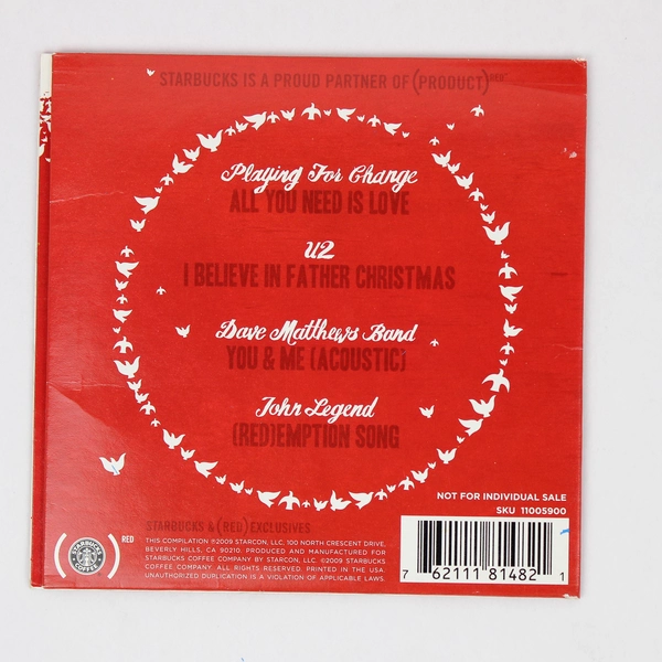 All You Need Is Love 2009 Starbucks Exclusive Promo CD Various Artists