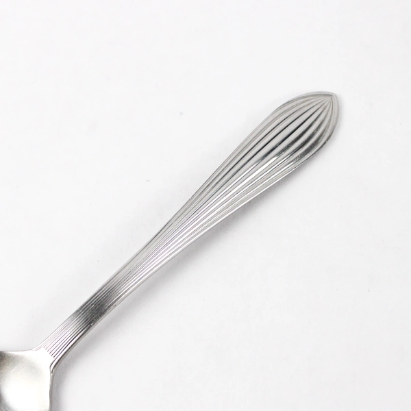 Lot of 2 Cambridge Place Oval Spoons, Napoli Satin 18/8 Stainless Steel 7.25"