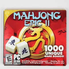 Mahjong: Epic II PC CD-Rom Video Game 2016 On Hand Software