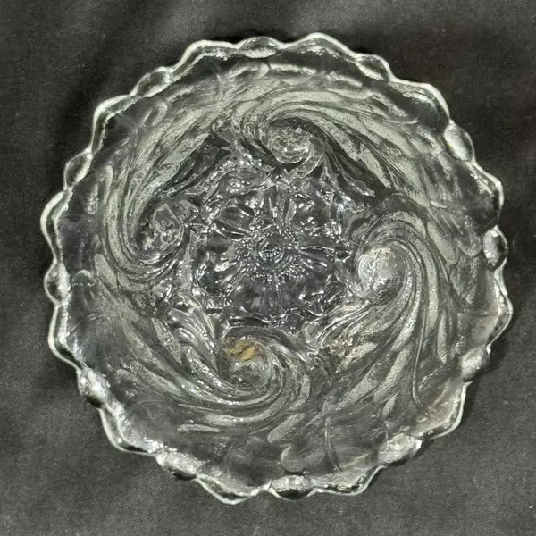 Vintage Indiana Glass Wild Rose 2.25" Deep Fruit Bowl