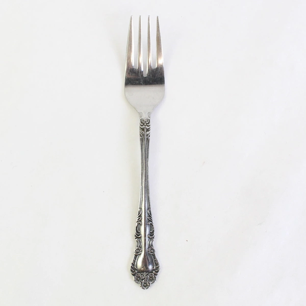 Lot Of 3 Ekco Silver Flatware Beaumont Stainless Steel 2 Teaspoons 1 Salad Fork