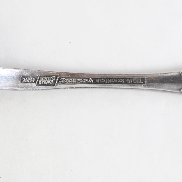 Lot Of 3 Ekco Silver Flatware Beaumont Stainless Steel 2 Teaspoons 1 Salad Fork