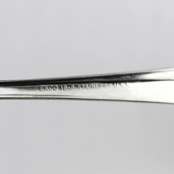 Lot Of 4 Ekco Silver Flatware Kenilworth (Stainless): 3 Fork, 1 Serving Spoon