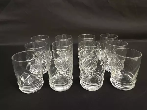 Set Of 12 Libbey Malibu Clear 5 Ounce Juice Glasses