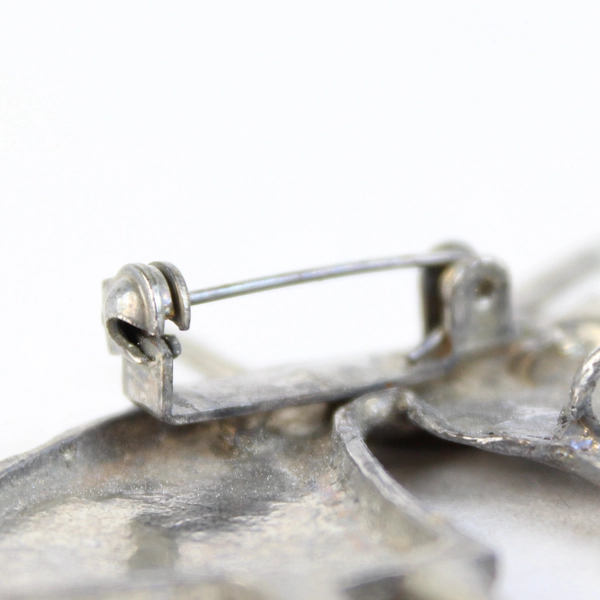 Silver Tone Scatter Kindness Angel Brooch or Necklace Pendant