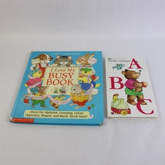 Lot Of 2 Cyndy Szekeres Kids Books I Love My Busy Book (1997) & A B C (1983)