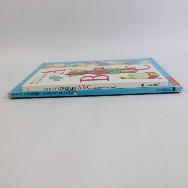 Lot Of 2 Cyndy Szekeres Kids Books I Love My Busy Book (1997) & A B C (1983)