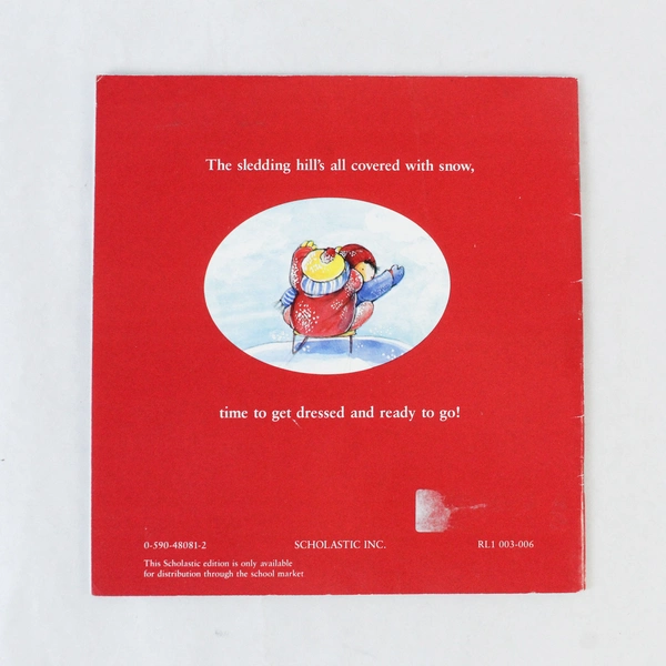 Sledding by Elizabeth Winthrop, Illustrated by Sarah Wilson, 1989 Paperback