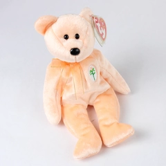 Ty Beanie Baby Dearest Bear Toy With Tag Peach