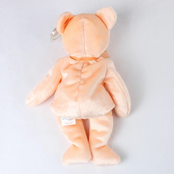 Ty Beanie Baby Dearest Bear Toy With Tag Peach