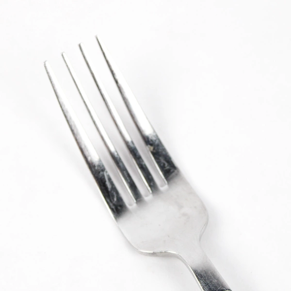 Cambridge Dinner Fork, Circles Stainless Steel 8.25"