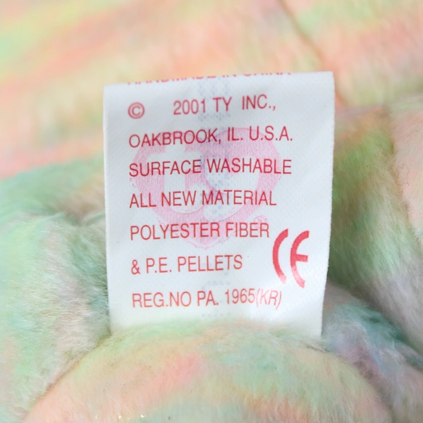 TY Beanie Babies Celebrate 2001 With Tag Pastel