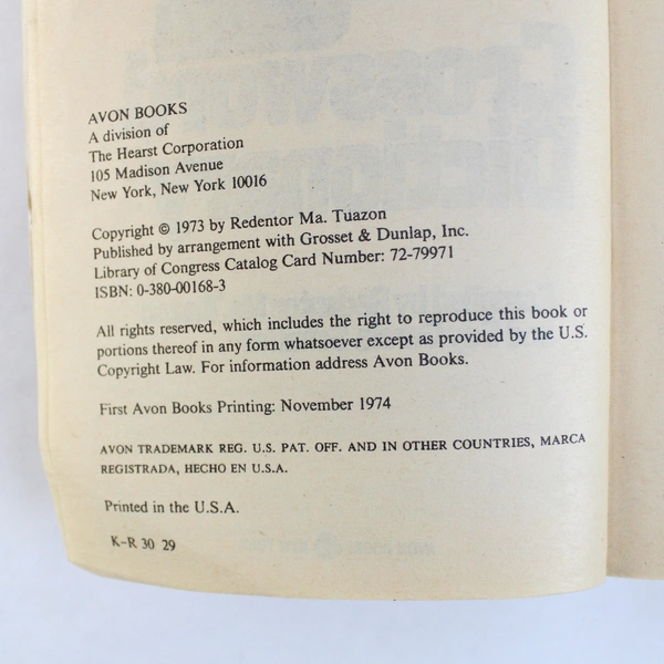 The New Comprehensive A-Z Crossword Dictionary Tuazon Schaffer 1974 PB