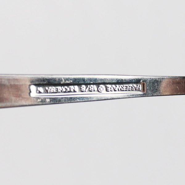 Lot of 6 Farberware Tahoe Stainless Steel Tea & Soup Spoons 