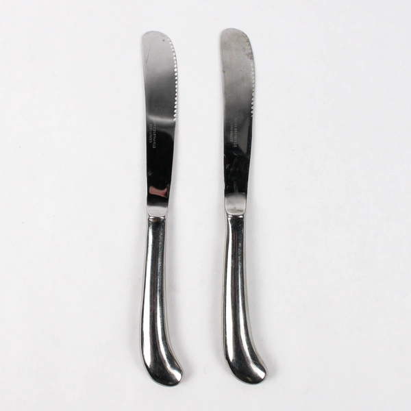 Lot of 2 Cambridge Dinner Knives, American Pride Stainless Steel 9 3/8"