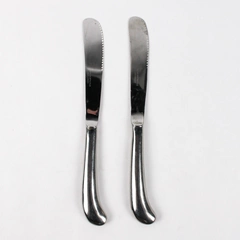 Lot of 2 Cambridge Dinner Knives, American Pride Stainless Steel 9 3/8"