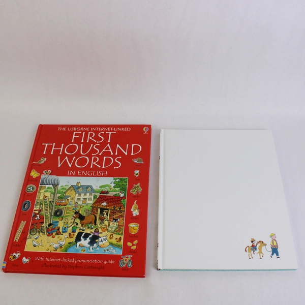 Lot of 2 Kids Books: First 1000 Words In English & 100 Things That Make Me Happy