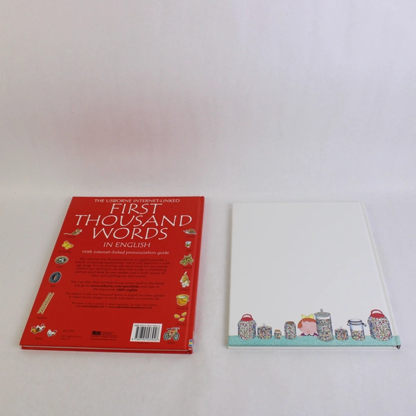 Lot of 2 Kids Books: First 1000 Words In English & 100 Things That Make Me Happy