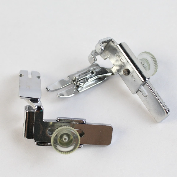 Lot of 5 Griest Metal Sewing Machine Attachments Binder Ruffler Presser Foot