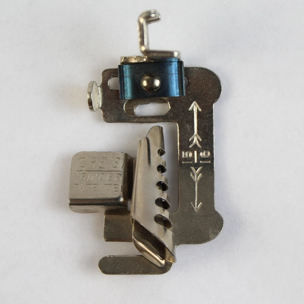 Lot of 5 Griest Metal Sewing Machine Attachments Binder Ruffler Presser Foot