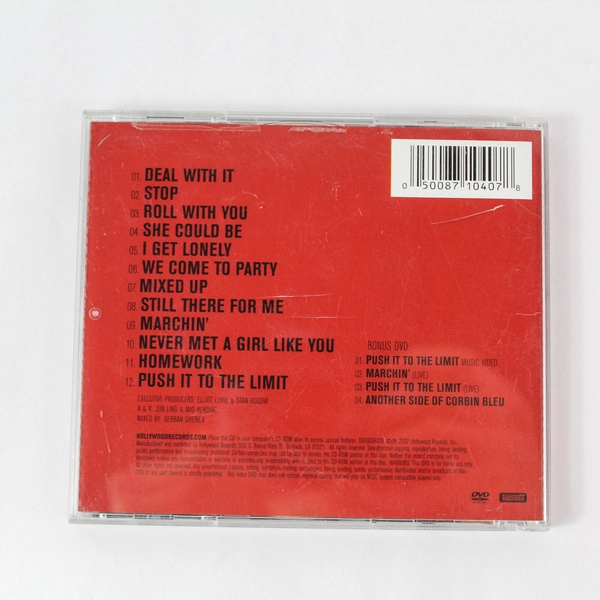 Corbin Bleu Another Side CD 2007 with DVD Bonus Pre-Owned Cracked Case