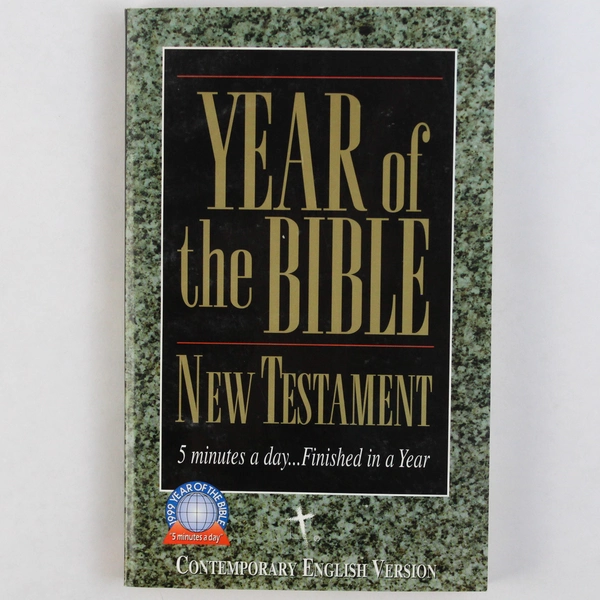 Year Of The Bible: New Testament 5 Min. A Day... Finished in a Year 1995 PB