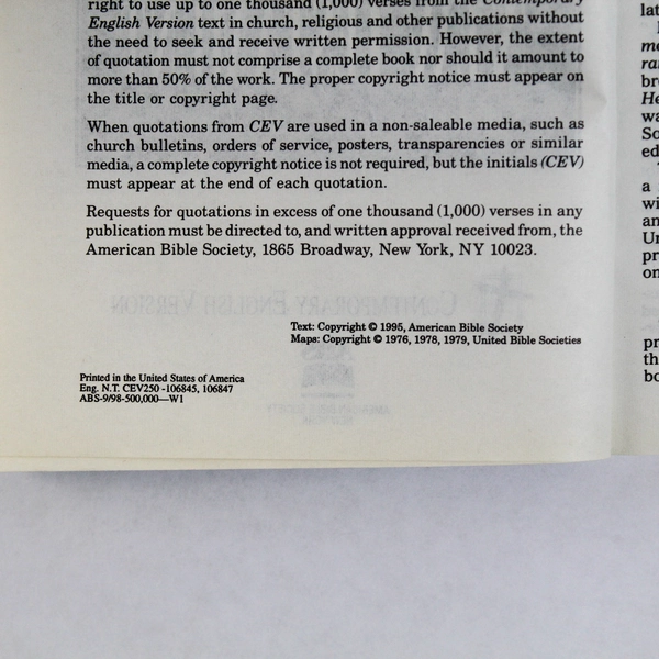 Year Of The Bible: New Testament 5 Min. A Day... Finished in a Year 1995 PB