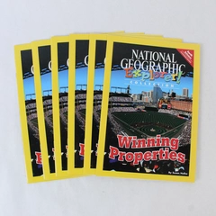 Lot of 6 National Geographic Explorer Winning Properties Books 2013