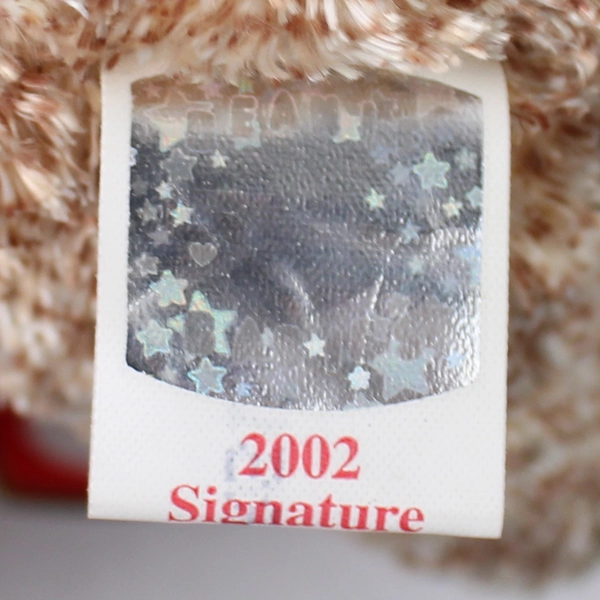 TY Beanie Babies 2002 Signature Bear 2002 With Tag Brown