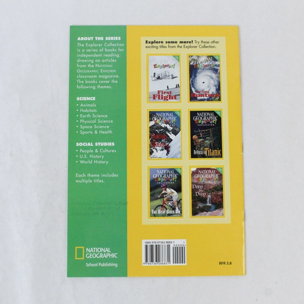 Lot of 4 National Geographic Explorer Extreme Challenge Books 2011 Edition